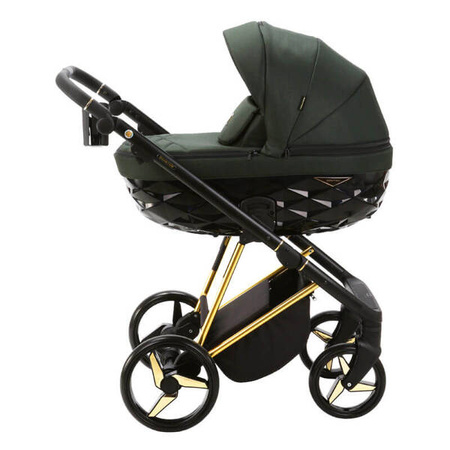 Adamex Quantum Special Edition Wózek Głęboko-Spacerowy 2w1 Zielony TK-752