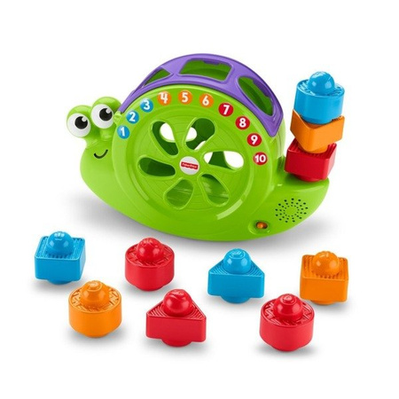 Fisher Price Śpiewający Ślimak Sorter Kształtów FRC19