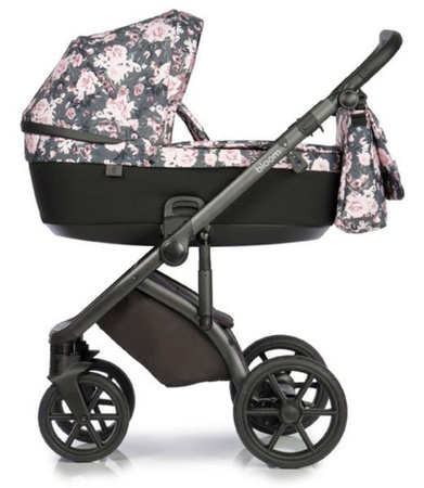 ROAN Bloom Wózek Głęboko-Spacerowy 2w1 Night Flowers