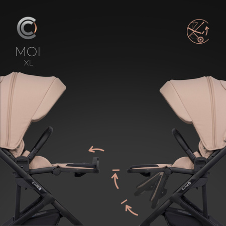 Cavoe Moi XL Wózek Spacerowy Macaroon