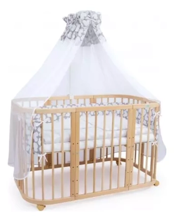 Waldin Wyposażenie do Łóżeczka 7w1 Miki