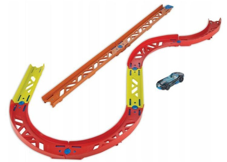 Hot Wheels Track Builder Unlimited Zestaw do rozbudowy Zakręty GLC87 GLC88