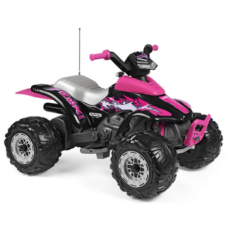 PegPerego CORRAL T-REX 330W Pink Quad