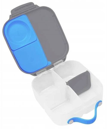 B. box Mini Lunchbox Blue Slate