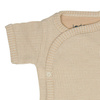 Lodger Body kopertowe niemowlęce krótki rękaw bawełniane beżowe Ciumbelle Ivory r. 56