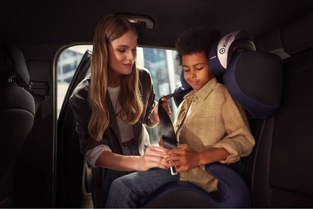 Kiddy Cruiserfix 3 Fotelik Samochodowy 15-36kg Grey Melange - Icy Grey