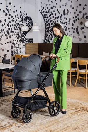 Zokky Ozz Wózek Głęboko-Spacerowy 2w1 Grey Stone