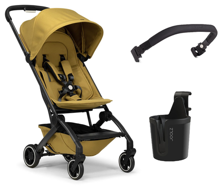 Joolz Aer+ Wózek Spacerowy + Pałąk + Uchwyt Na Kubek Desert Ochre