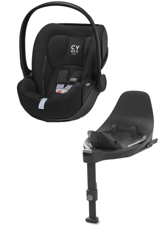 Cybex Cloud T i-Size Fotelik Samochodowy 0-13kg Urban Black + Cybex Baza T