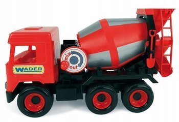 Wader Middle Truck Betoniarka Red w Kartonie