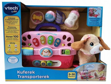 V-Tech Kuferek Transporterek Kuferek Do Transportowania z Pieskiem