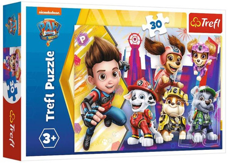 Trefl PAW Psi Patrol Zgrana Ekipa Puzzle 30 Elementów