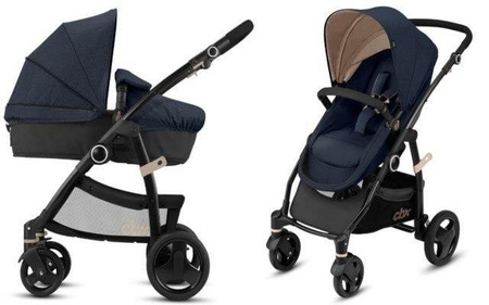 Cybex Leotie Flex wózek głęboko-spacerowy 2w1 CBX jeansy blue