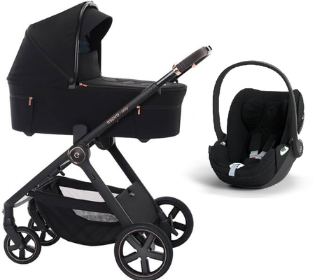 Espiro Only 2025 Wózek Głęboko-Spacerowy + Cybex Cloud T I-Size Plus Fotelik Samochodowy