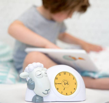 Zazu Sam Trener Snu i Budzik Dla Dziecka Szary