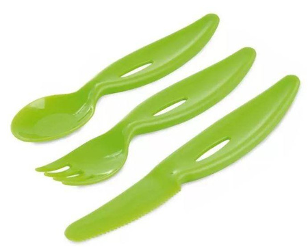 Canpol Babies Zestaw Sztućców - Łyżeczka, Widelec, Nóż 31/418