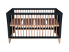 Theo Bebe Nami Wielofunkcyjne Łóżeczko Ratanowe 70x140cm Onyx