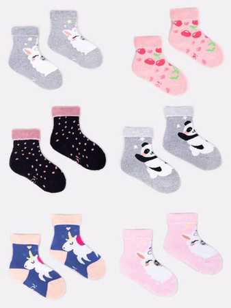 YOCLUB Skarpety frotte girl EUR 19-20
