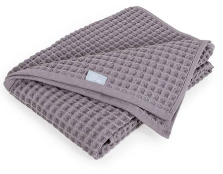 Ceba Kocyk dziecięcy Waffle Line Ash 90x90 Ceba Baby