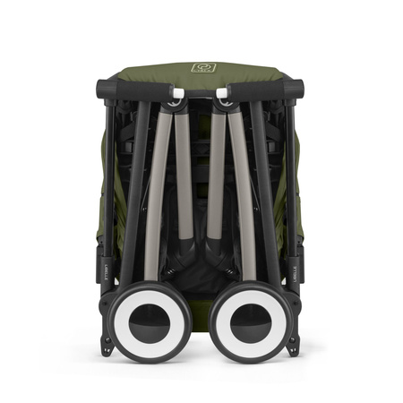Cybex Libelle 2025 Wózek Spacerowy Rama Taupe Moss Green + Cybex Pałąk