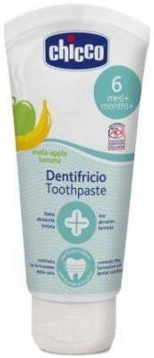 Chicco Pasta Do Zębów O Smaku Jabłkowo Bananowym 50 Ml Bez Fluoru 6 M+