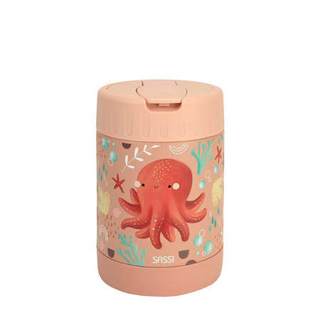 Sassi Termos obiadowy dla dzieci 350ml Ośmiornica