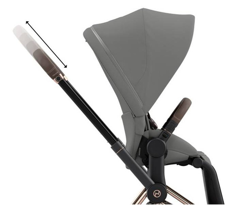 Cybex Priam 4.0 Wózek Spacerowy Soho Grey