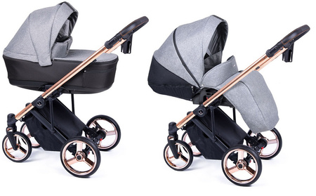 Coletto Fado Wózek Głęboko-Spacerowy Rama Miedziana FA-11