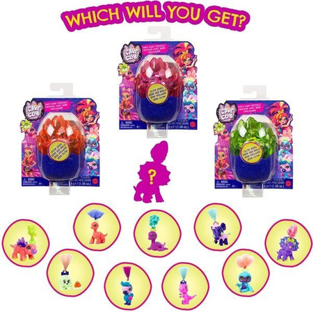 Cave Club Dino Kryształ Seria 2 Świecąca W Ciemności GVR69