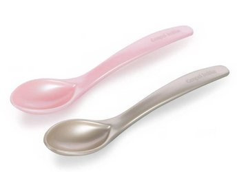 Canpol Babies Zestaw Łyżeczek 2 Szt. 59/582 Różowo-Złoty