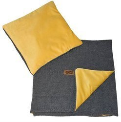 Komplet do Wózka KW-13  Grafit/Musztardowy