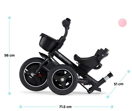 Kinderkraft Spinstep Rowerek Trójkołowy Pastel Green