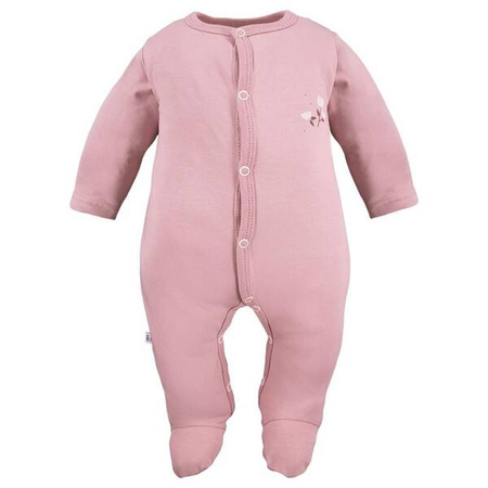 Eevi Pajacyk Niemowlęcy Bawełna Rozmiar 50 Różowy