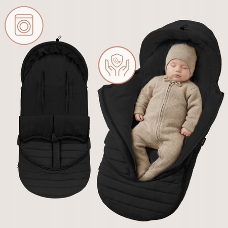 Lionelo Oli Śpiworek do Wózka Black