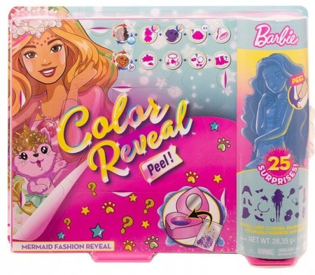Barbie Color Reveal Fantazja Kolorowa Niespodzianka GXY20 GXV93