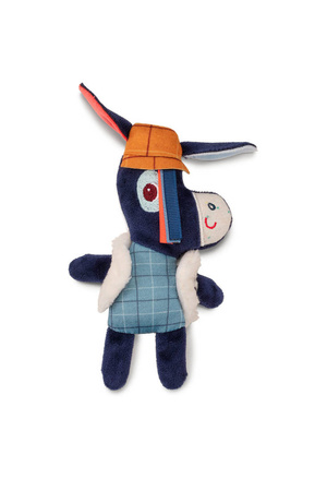 LILLIPUTIENS Miękka książeczka aktywizująca "Osiołek Ignace na farmie" 18 m+