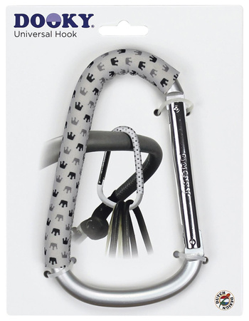 Dooky Uniwersalny hak/zaczep do wózka Grey Crown