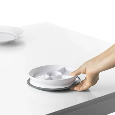 OXO Talerzyk z Silikonową Przyssawką Grey