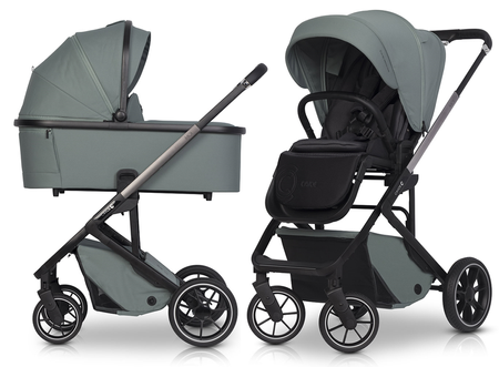 Cavoe Moi Wózek Głęboko-Spacerowy Boho Green