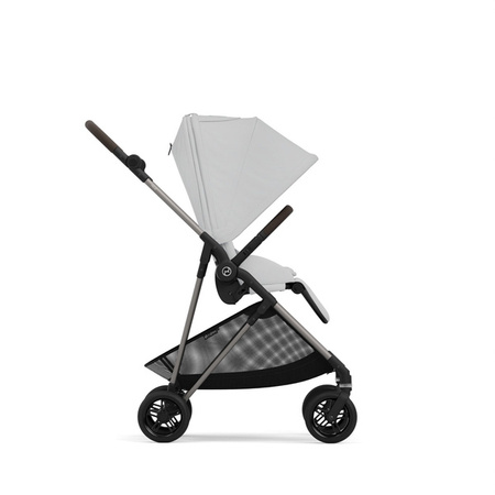 Cybex Melio Wózek Głeboko-Spacerowy Fog Grey + Cloud G I-Size