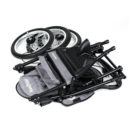 BabyTrold Jogger Wózek Biegowy Niebieski