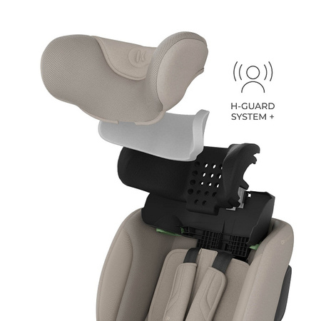 Kinderkraft Zestaw 3w1 Endura Safe Modular System Fotelik Samochodowy 0-36 kg Beżowy