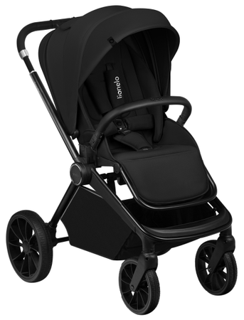 Lionelo Mika Plus Wózek Spacerowy Black Onyx