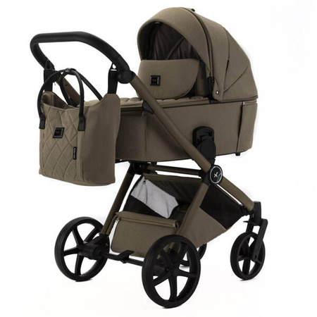 Adamex Alfa Natura Wózek Głęboko-Spacerowy Taupe