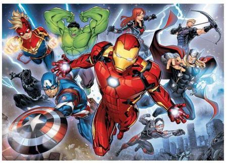 Trefl Puzzle 200 el. Waleczni Avengersi