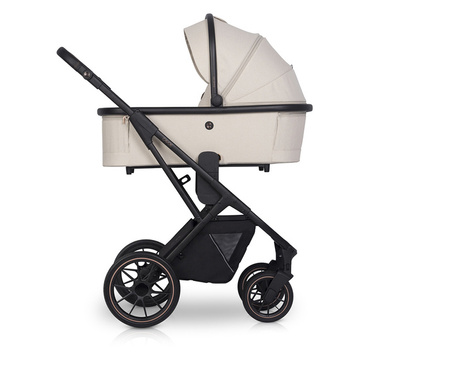 Cavoe Axo Shine Wózek Głęboko-Spacerowy 2w1 + Torba + Adaptery Champagne