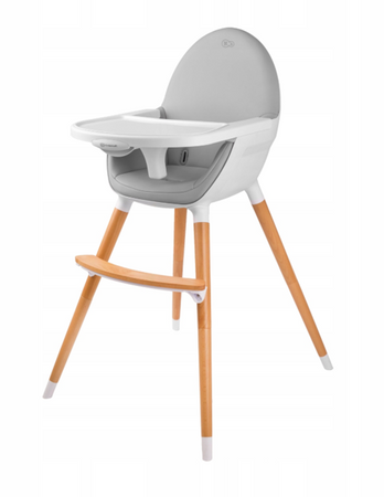 Kinderkraft Fini Krzesełko Do Karmienia 2w1 Grey