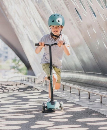 Scootandride Highwaykick 5 LED Hulajnoga Składana Ze Świecącymi Kółkami 5+ Peach