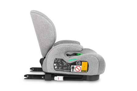 Caretero Irbis i-Size Fotelik Samochodowy 15-36 kg Grey Melange
