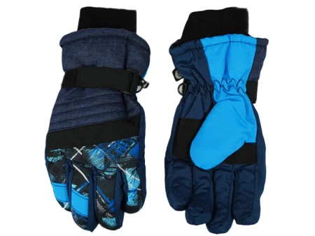 Yoclub! Rękawiczki Narciarskie Chłopięce 18cm